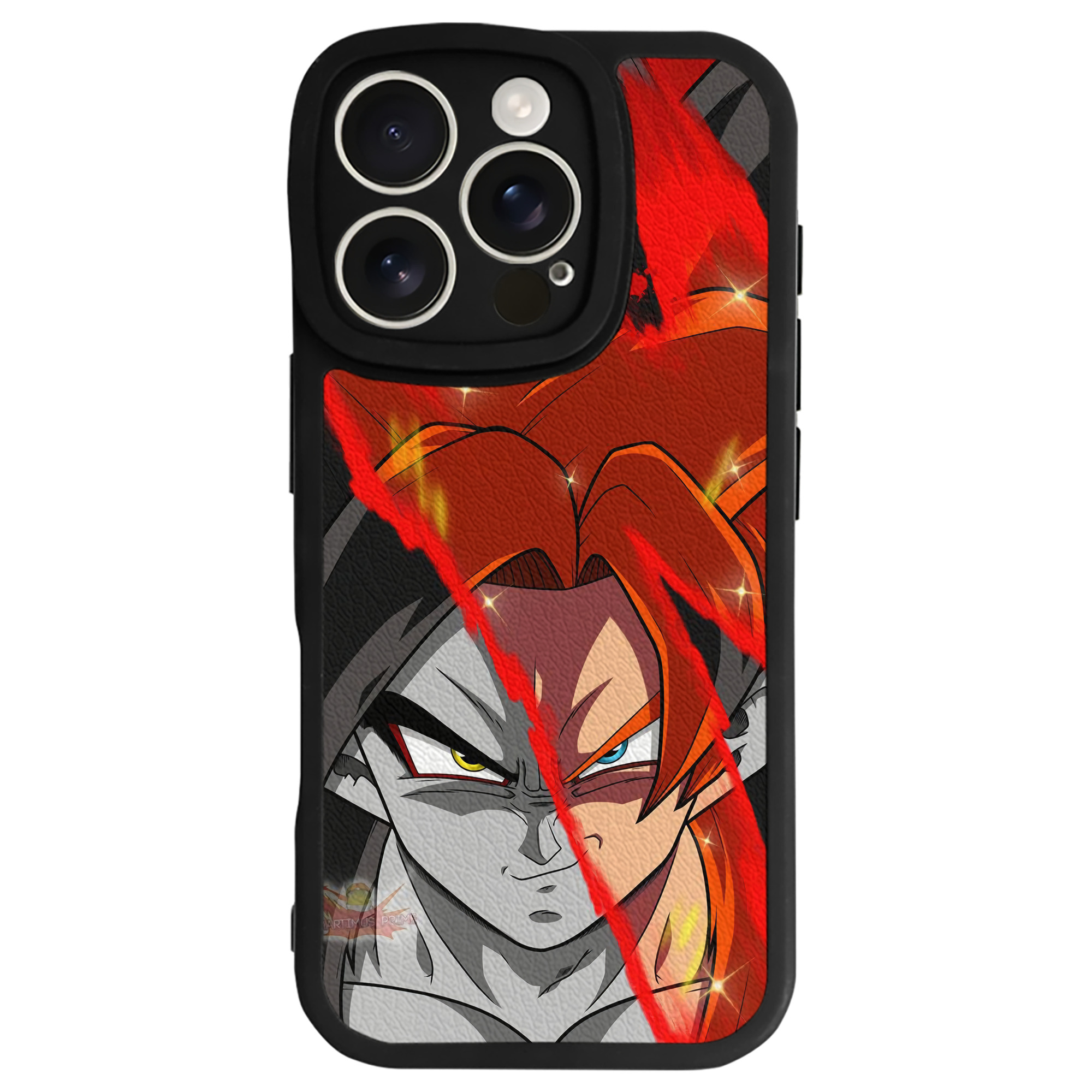 （画像用） ドラゴンボール DRAGON BALL 【iPhone 16シリーズ対応】シリコンスマホケース（レザー調） 材質：シリコン